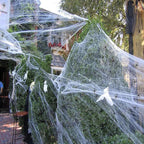 Halloween Decoration Party Accessories Decorations for Events Scream Festa Spider Web Black Outdoor Props Haunted House Spider Lootquake LLC