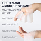 5pcs Collagen Sleeping Mask Set Hydrating Moisturizing Whitening Translucent Thin Smooth Tender Skin Nighttime Facial Care