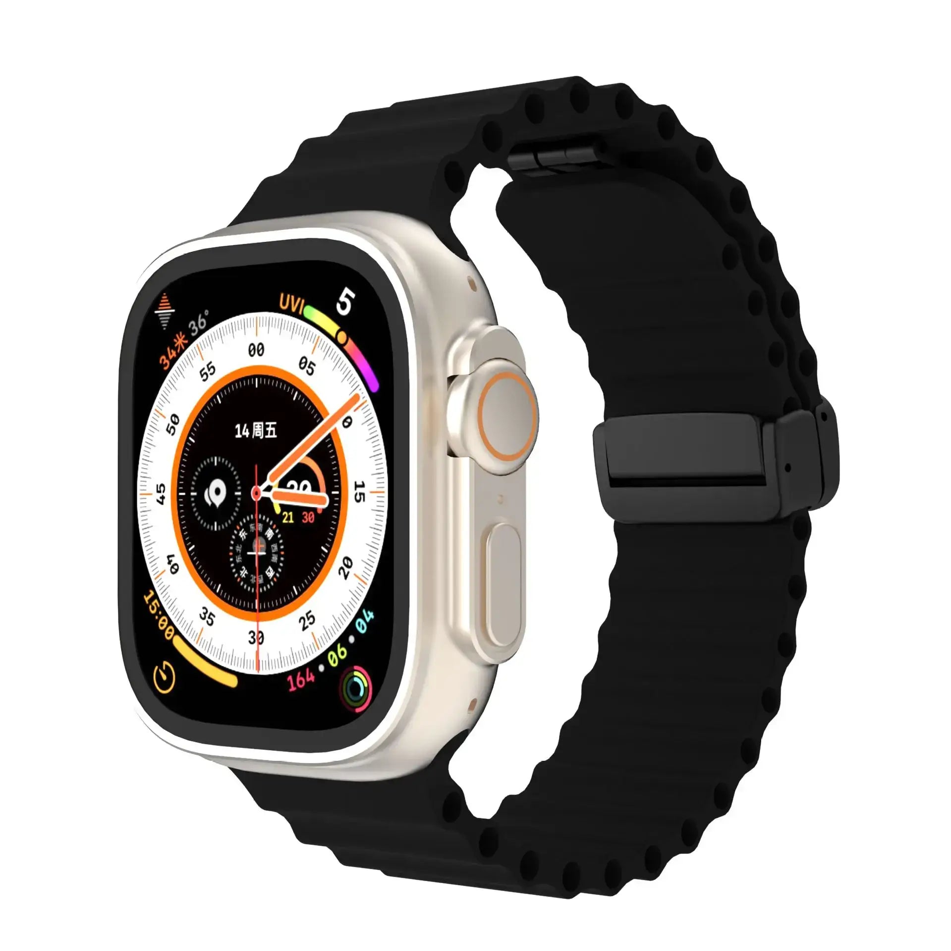 Apple Watch Silicone Strap - Soft Flexible Magnetic Design - SJB-DIAMOND ELITES