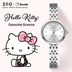 ZGO X Sanrio Hello kitty Watch For Women Minority Light Luxury Waterproof Quartz Watches Girls Jewelry Birthday Gifts 295