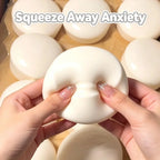 Milk Cake Squeeze Taba Soft Toy, Cute Milky White Squeeze Toy, Finger Toy, Stress Relief Toy, Soft Girl Birthday Gift Toy