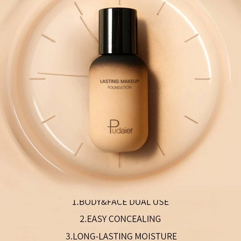 Face Foundation Makeup Base Cream Mineral Full Coverage Concealer No Cracking No Drying Waterproof Face Corrector Lootquake LLC