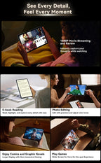 Blackview MEGA 2 Tablets 12 inch 2K Display Widevine L1 24GB(8+16) Android 15 256GB 9000mAh AI Main Camera Pad PC Lootquake LLC