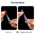 33 Pcs Kawaii Fountain Pen Replaceable Ink Set Black/Blue/Red ink EF 0.38mm School Pens Office Supplies Stationery for Writing Lootquake LLC