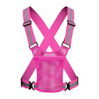 NightSafe Reflective Vest for Outdoor Sports THRIXINE