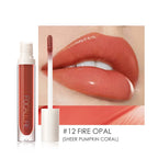 FOCALLURE PLUMPMAX Nourise Lip Glow Dewy Glossy Lip Care High Shine Not Sticky Refreshing Shimmer Lip Gloss Lips Makeup