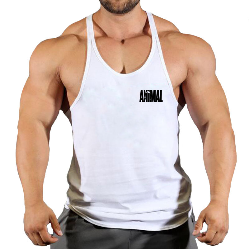 Men's cotton tank tops - SJB-DIAMOND ELITES