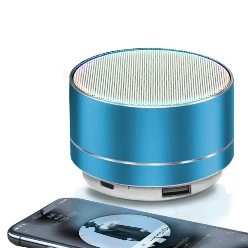 Bluetooth wireless speaker, A10 small steel gun portable subwoofer, mini Bluetooth color speaker, suitable for playing music Lootquake LLC