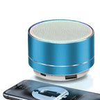 Bluetooth wireless speaker, A10 small steel gun portable subwoofer, mini Bluetooth color speaker, suitable for playing music Lootquake LLC