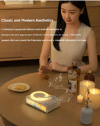 Wireless Vintage Bluetooth Speaker Portable Aromatherapy Atmosphere Light Painting Surround Sound MP3 Music Player Long Enduranc Lootquake LLC