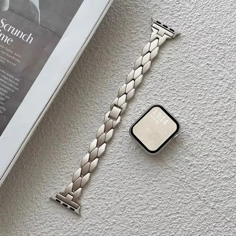 Apple Watch Stainless Steel Band - Sleek Luxury Strap BandsCo Straps