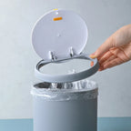 Mini Trash Can Waste Bins Desktop Garbage Basket Home Table Plastic Trash Can Office Supplies Dustbins Sundries Barrel Box Lootquake LLC