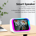 Smart Bluetooth Translator RGB Speaker 18 Languages Real-time Translation AI bluetooth 5.4 speaker with LCD display, game,alarm Lootquake LLC