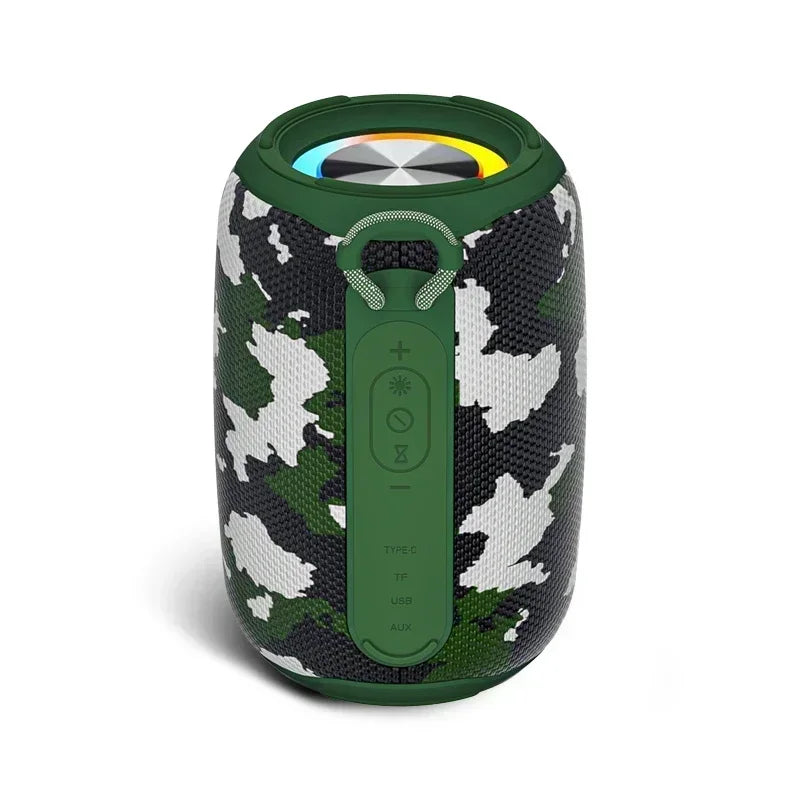 Super Powerful Wireless 5.3 Bluetooth Speaker RGB Light Caixa De Som Enhanced Bass IPX6 Waterproof Subwoofer 3D Stereo Sound Box Lootquake LLC