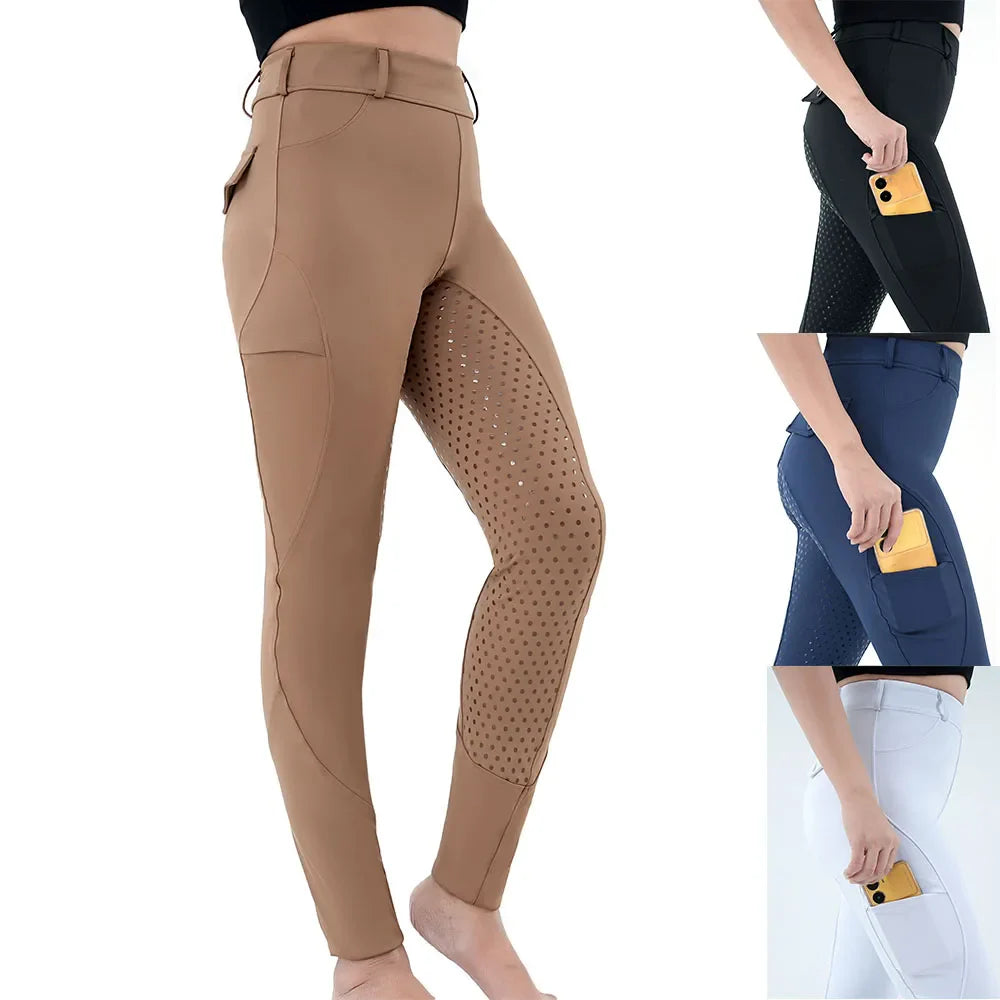 EquiComfort Full-Seat Riding Breeches for Women - SJB-DIAMOND ELITES