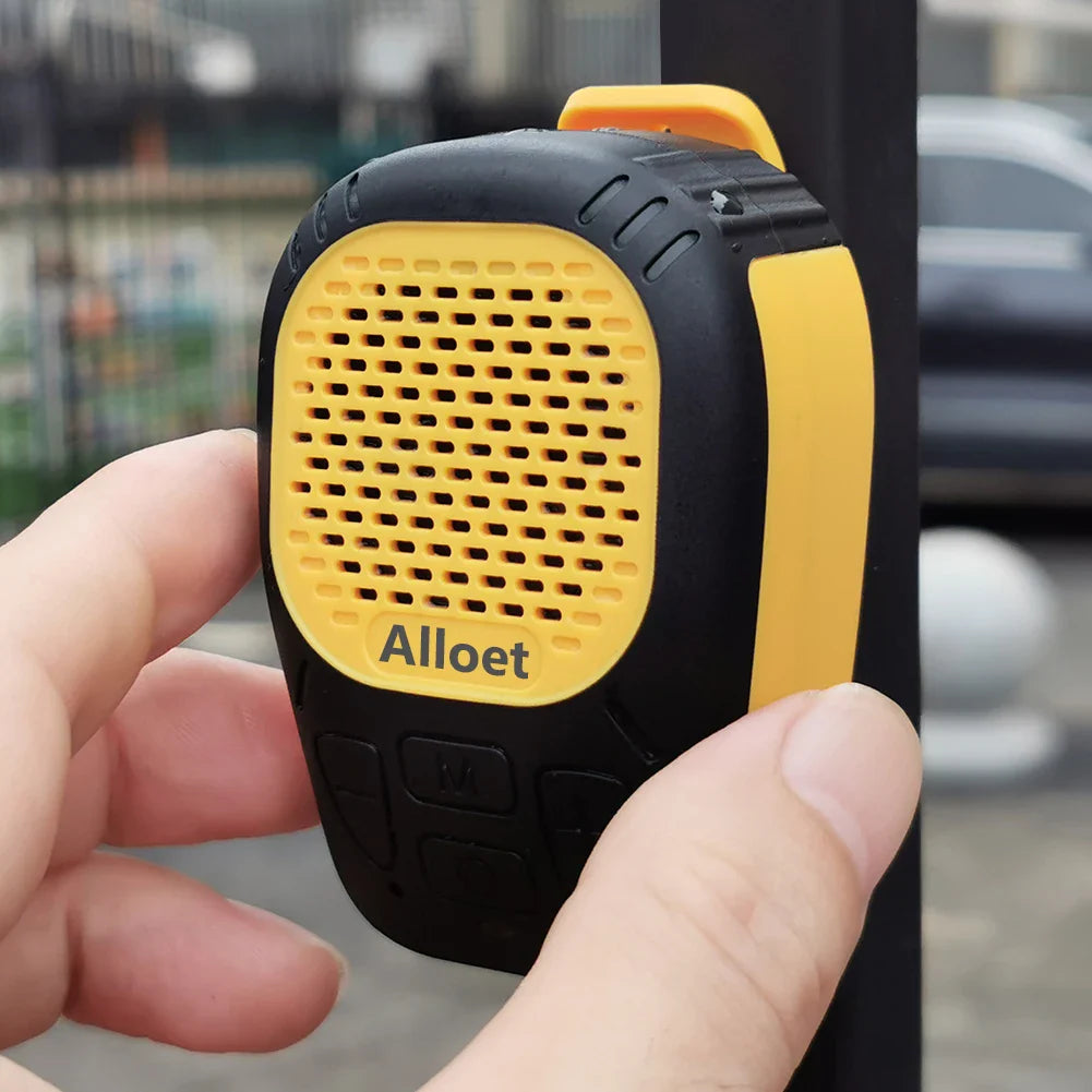 Wearable Bluetooth-Compatible5.3 Speaker with Strap Magnetic Clip-On Wireless Portable Speakers Small Speaker for Cycling/Hiking Lootquake LLC