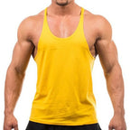 New Style Jogger Gym Singlet Training Bodybuilding Tank Top Sleeveless Cotton - SJB-DIAMOND ELITES