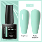 7ml Milky Jelly White Gel Nail Polish Natural Luster Long Lasting Nail Art All for Home DIY Manicure Soak Off UV LED Gel Vernis Lootquake LLC