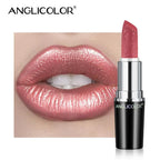 Fine Glitter Lipstick, Quicksand Gold Lipstick Non-sticky Non-fading Lipstick Pearlescent Long-lasting Silky Mermaid Lipstick Lootquake LLC