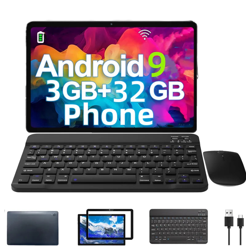 Hot Sales 10.1 INCH T4-129L Tablet PC 3GB RAM 32GB ROM Android 9.0 MTK8765 Quad Core 1280 x 800 pixels WIFI Lootquake LLC