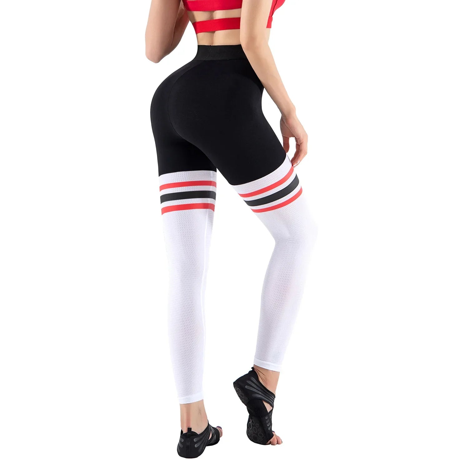 FlexFit Seamless High-Waist Quick-Dry Leggings THRIXINE
