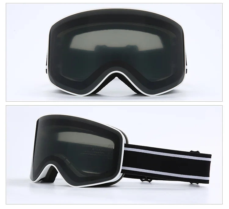Ski Snowboard Goggles Women Men Skiing Eyewear Mask UV 400 Snow Double Anti-Fog Cylindrical - SJB-DIAMOND ELITES