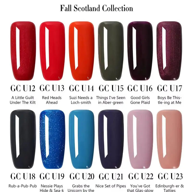New 198 Colors Rose Gold opies Gel Nail Polish Manicure Set Glitter Nail Gel Semi Permanent Base Top Coat UV Gel Nail Art