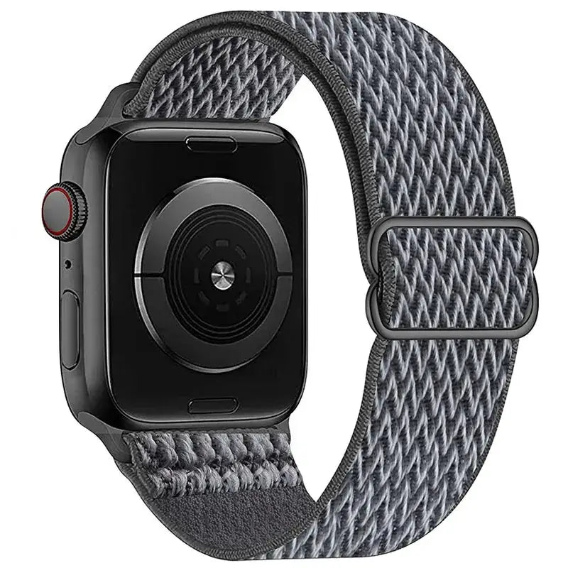 Apple Watch Nylon Band - Stylish, Durable, Elastic Design - SJB-DIAMOND ELITES