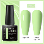 7ml Milky Jelly White Gel Nail Polish Natural Luster Long Lasting Nail Art All for Home DIY Manicure Soak Off UV LED Gel Vernis Lootquake LLC
