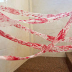 Haunted House Home Scene Decoration 3m/5m Halloween Bloody Gauze Bandage Warning Isolation Belt Horror Props For Halloween Party Lootquake LLC