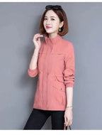 2023 New Spring Women's Jackets Causal Windbreaker Famale Thin Basic Coat Lightweight Jacket Outwear Women Clothing Lootquake LLC