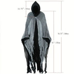 Halloween costume horror ghost clothes adult zombie cloak wizard robe wear secret room death dress up costume cloak Lootquake LLC