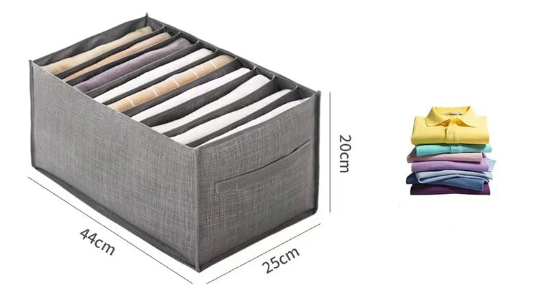 Clothes Storage Box Underwear Bra Organizer Storage Box Wardrobe Organizer Drawers Separator Boxes Home Storage Supplies Lootquake LLC