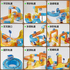 Hot Selling Magnetic Car Stem Racing Car Railtrack Set Montessori Motorized Train & Gravity Maze Toy Educational Gift For Kids Pi-Mart