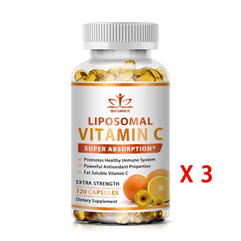 Organic Vitamin C Capsules 1000mg and Zinc 20mg Capsules Support Immune Health, anti-oxidation Beauty Health Lootquake LLC