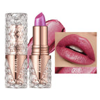 Fine Glitter lipstick, Quicksand Gold Lipstick, Moisturizing Silky Mermaid Girl Pink, Long-Lasting Waterproof Grapefruit Orange Lootquake LLC