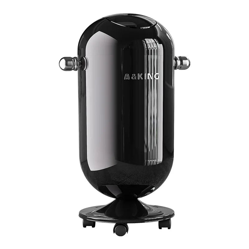 Premium Touch-Free Trash Can Large Capacity Stainless Steel Waste Bin for Living Room Kitchen Bathroom Floating Lid Tall Design Lootquake LLC