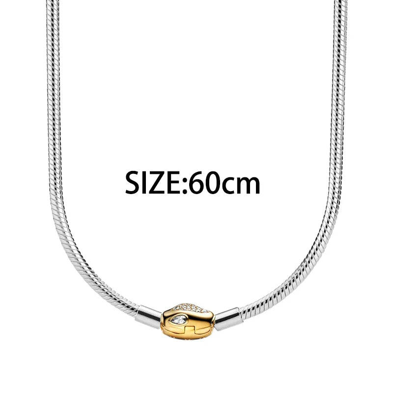 925 Silver Valentine's Day Snake Year Series Pendant Suitable for 925 Sterling Silver Original Women's Bracelet DIY Jewelry Gift Lootquake LLC