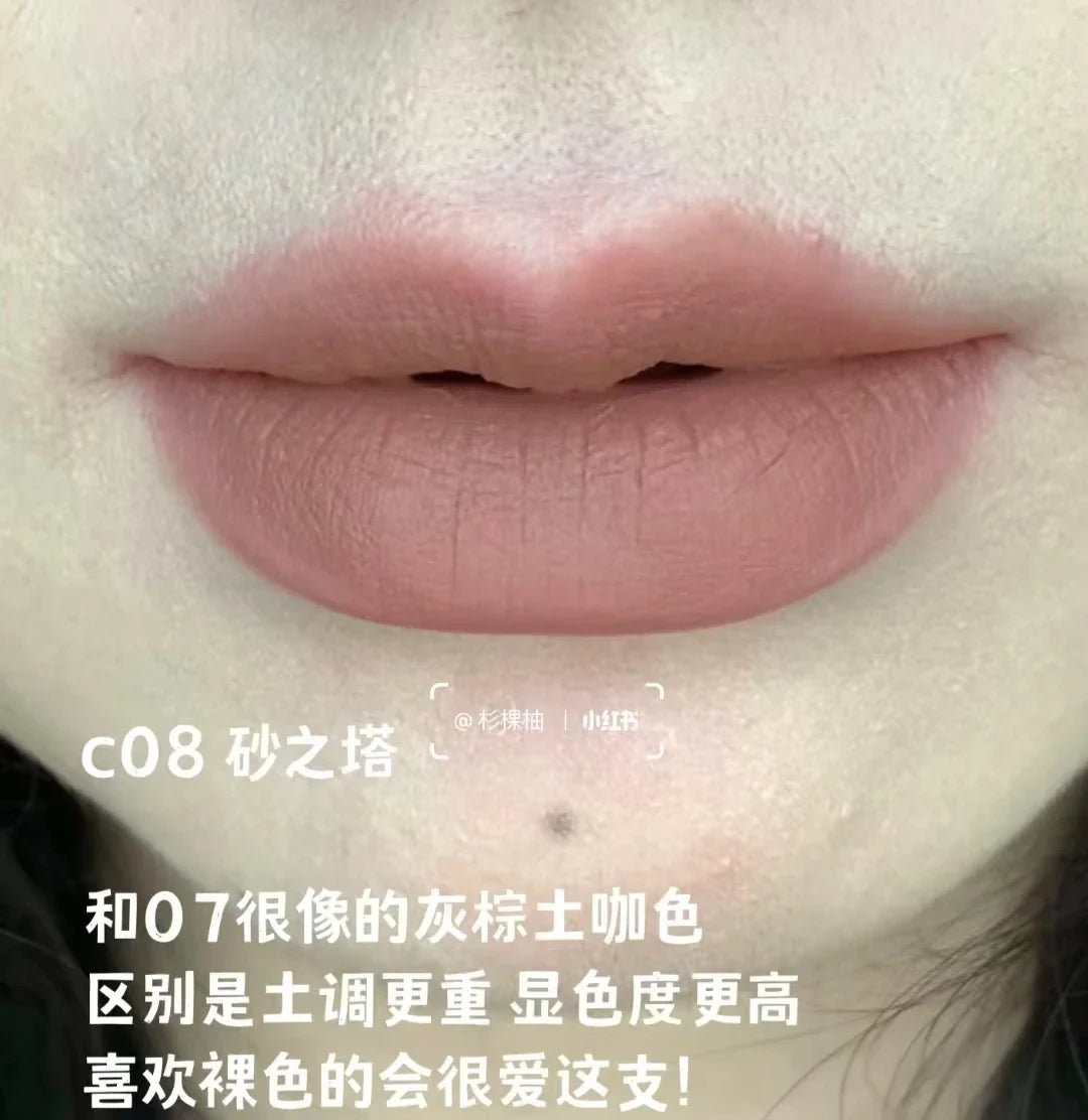 Flower Knows Lipstick Swan Ballet Lip Gloss Mirror Moisturizing Long-lasting Lip Glaze Nostickcup Nourishing  3.5g Lootquake LLC