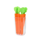 5Pcs Tulip Seal Clips Kitchen Food Snack Seal Sealing Bag Clips with Magnetic Storage Box Reusable Bag Sealer Home Storage Tools Lootquake LLC