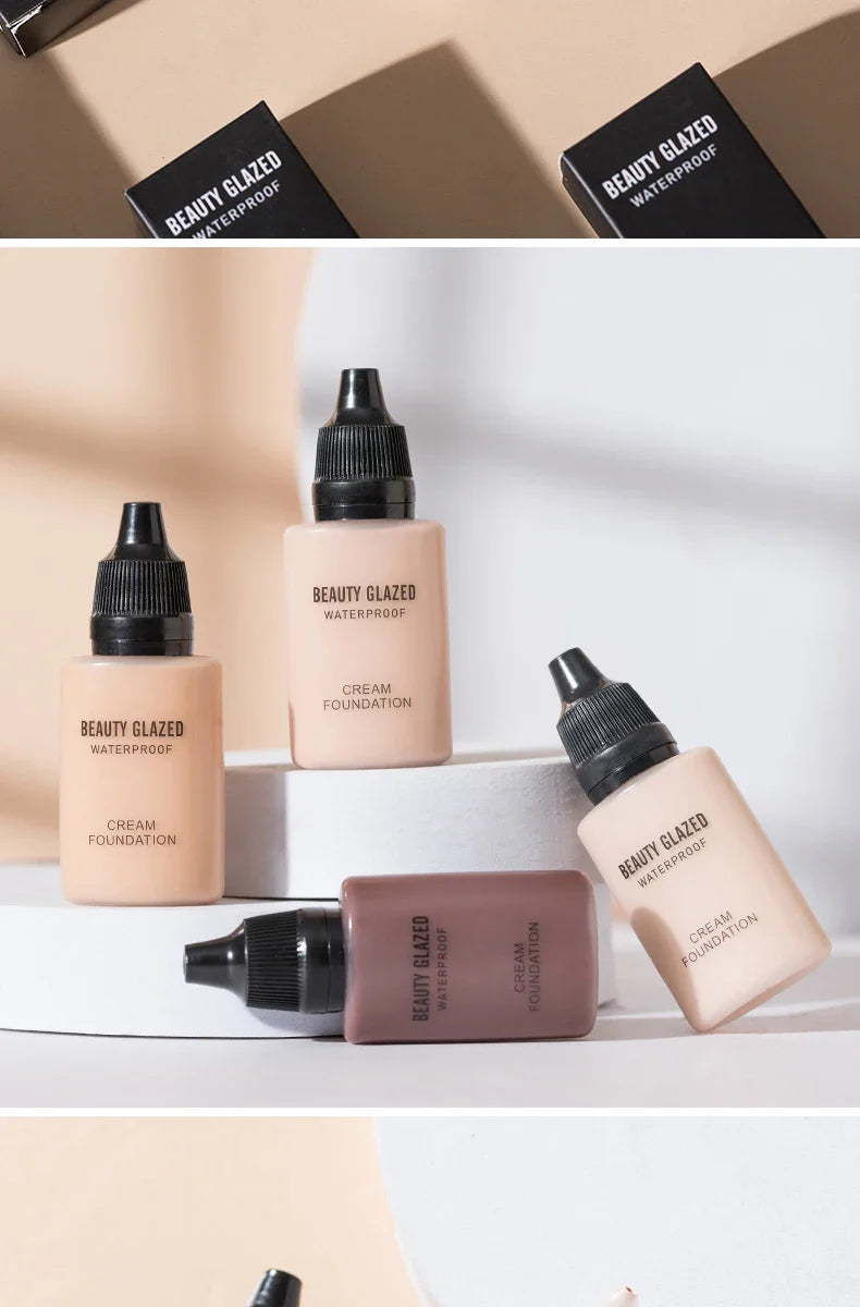 Flawless All Day: 9 Color Waterproof Concealer Foundation For Women Makeup Full Coverage Long Lasting Moisturizing Lootquake LLC