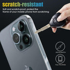 3Sets Clear Sticker Phone Side Film for iPhone 14 13 12 11 Pro Max X XR XS Frame Protective Ultra-Thin Border Film 3D Carbon Fiber Ultra Thin Protective Film Stevvex