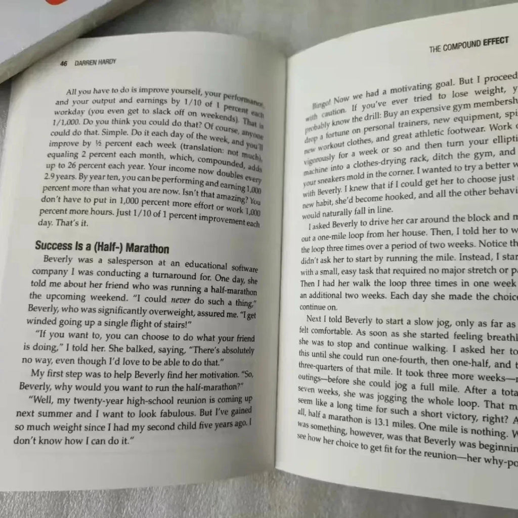 The Compound Effect By Darren Hardy Multiply Your Success One Simple Step At A Time Inspirational Novels English Book Lootquake LLC