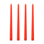 30CM Taper Candle 4 Pack - Home Interior Long Burning Dripless and Smokeless Candles Unscented - Valentines Candles for Home Lootquake LLC
