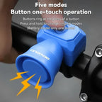 New Bicycle Horn Mountain Bike USB Charging Waterproof Electronic Bike Bell Riding Equipment Children's Scooter Accessories
