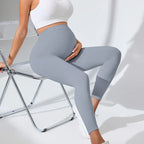 Seamless High Waist Maternity Yoga Leggings THRIXINE