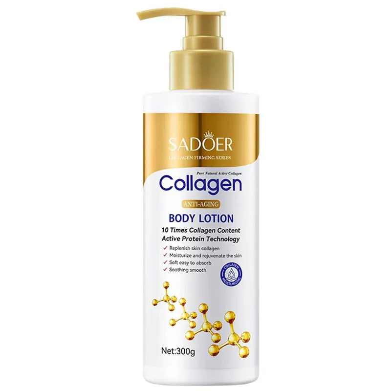 Collagen Milk Bleaching Face Body Cream Whitening Skin Moisturizing Lotion Lightening Care Lootquake LLC