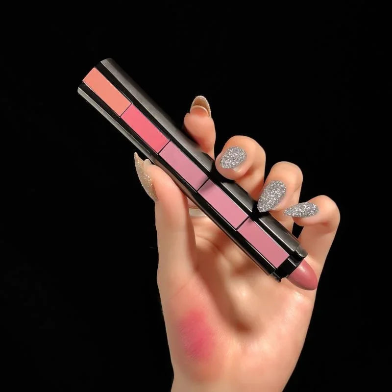 5 in 1 Lipstick Set Lightweight Matte Velvet Long Lasting Combination Lipstick Nourish Moisturizing Professional Lipliner Makeup Lootquake LLC