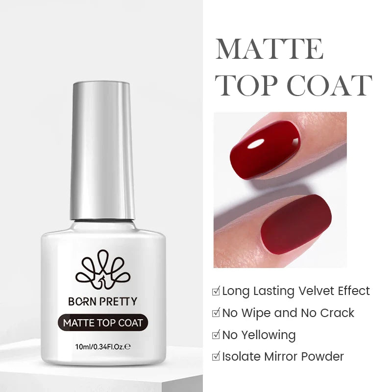 BORN PRETTY 10ml Reflective Glitter Gel Nail Polish Carat Mirage Sparkling Color Shine UV LED Soak Off Semi-Permanant Varnish Lootquake LLC