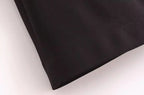 TFMLN Autumn New Women Dress 2024 Slim Chic Sleeveless Dress Bow Casual  Mini Frock Female Fashion Elegant Short Party Dress